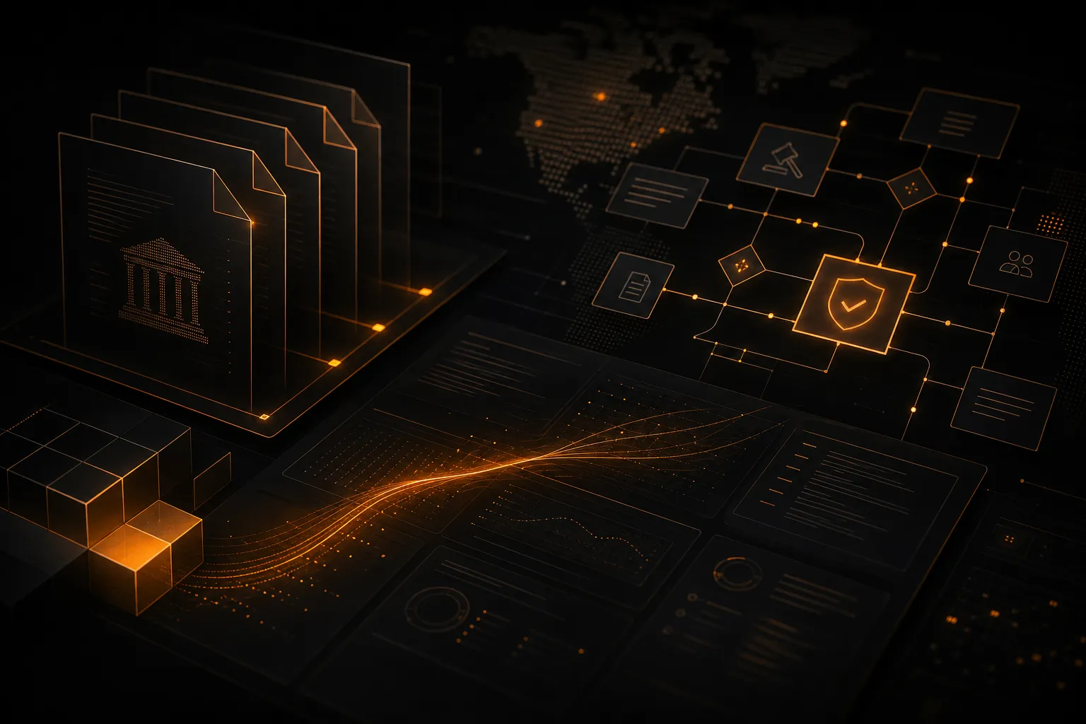 Ledger operational system concept